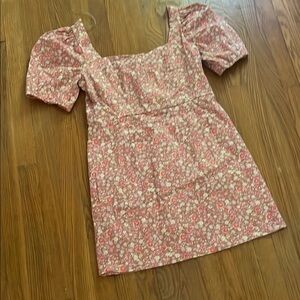 Floral Puff Sleeve Dress